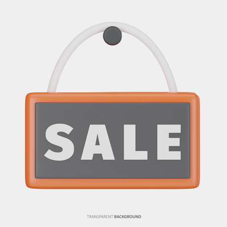 Sale sign 3D Iconの写真素材