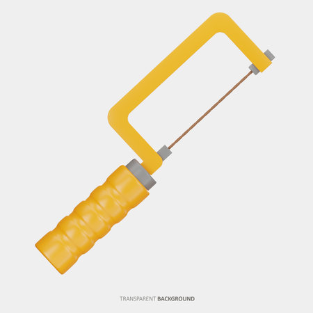 Coping saw 3D Iconの写真素材