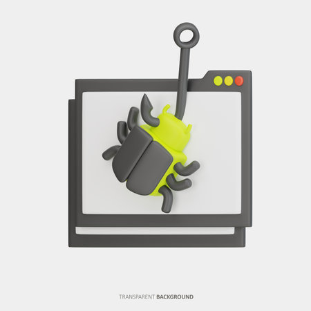 Clickbait 3D Illustration
