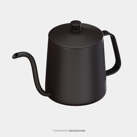 Gooseneck Kettle 3D Iconの写真素材