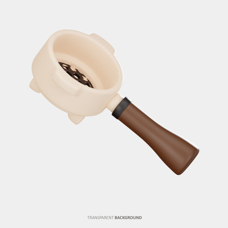 Portafilter 3D Iconの写真素材