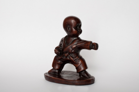 Baby doll style martial art of judoの写真素材