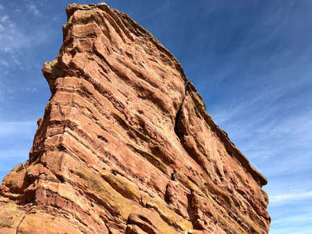 Red Rocks against blue sky