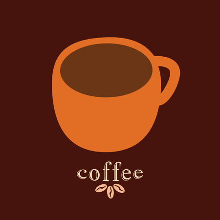 Coffee mug vector design templateのイラスト素材