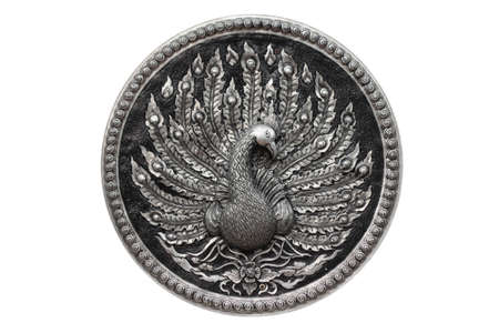 silver peacock