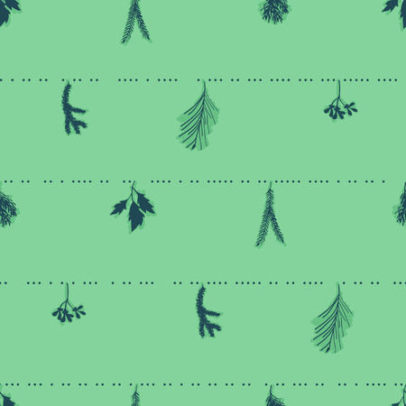 Hand drawn branches - vector backgroundのイラスト素材