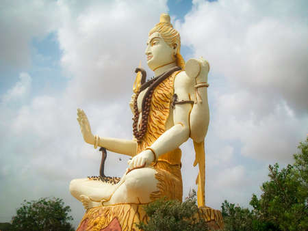 Statue Of Lord Shiva In India.の写真素材