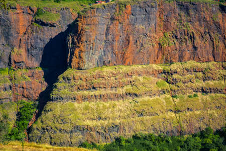 Panoramic View Of Indian Rock Mountain.の写真素材