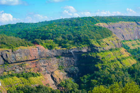 Panoramic View Of Indian Rock Mountain.の写真素材