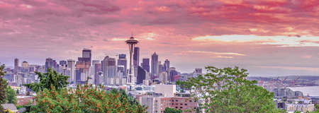 Seattle Cityの写真素材