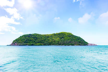 Green Island at Koh Samui in Thailandの写真素材