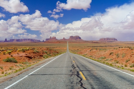 Beautiful landscape of Monument Valley, USAの写真素材