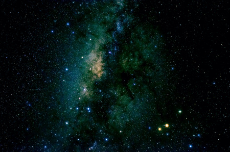 Stars and galaxy space sky night background, Africa