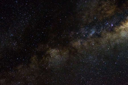 Stars and galaxy outer space sky night universe black starry background of shiny starfield
