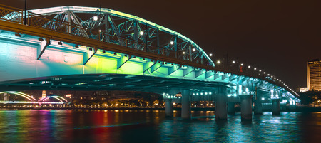 Guangzhou Haizhu bridgeの写真素材