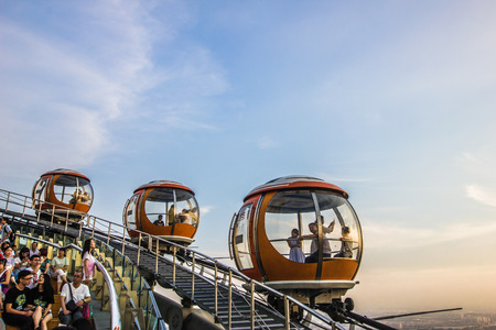 The Ferris wheel
