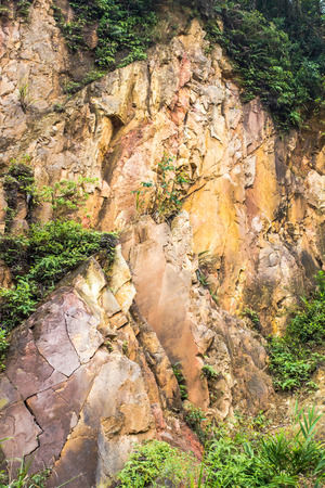 Closeup of rockyの写真素材