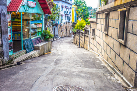 Gulangyu Island Streetのeditorial素材