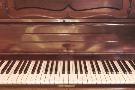 Antique piano style classic tone.の写真素材