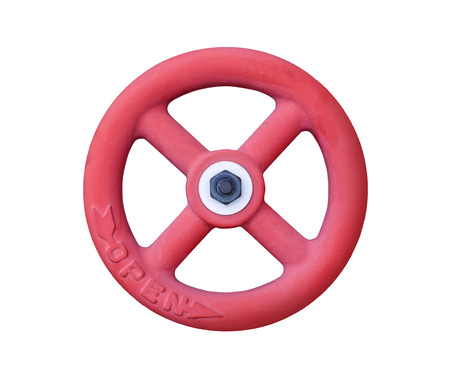 Valve water isolated on white background.の写真素材