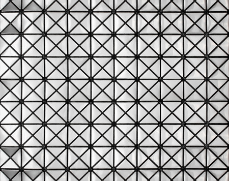 Abstract triangle silver reflection background texture.の写真素材