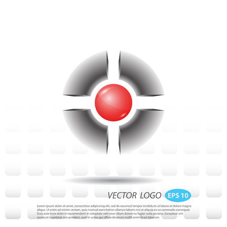 Vector logo Business new design futuristic.のイラスト素材