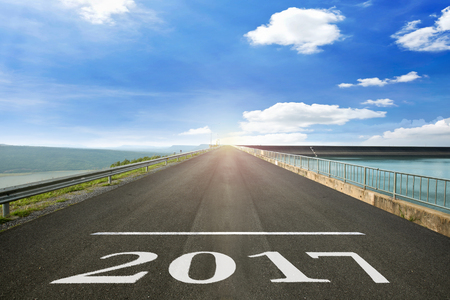 2017 - Road surface of begin to the Christian Era.の写真素材