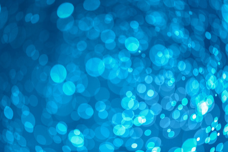 Abstract deep water bokeh background texture.の写真素材