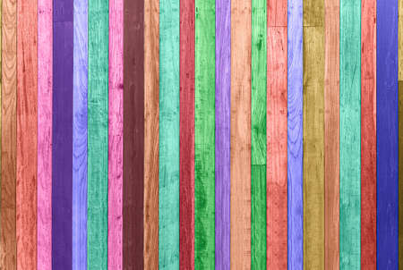 Colorful of wooden background texture.の写真素材