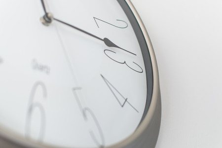 Clock to strike 3の写真素材