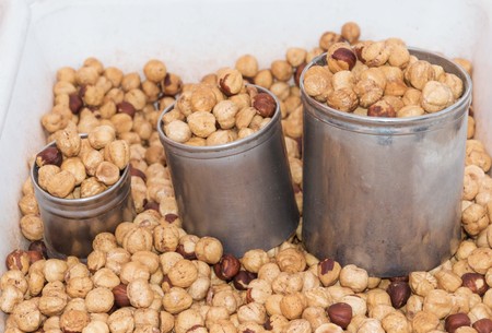 Street peasant foodの写真素材