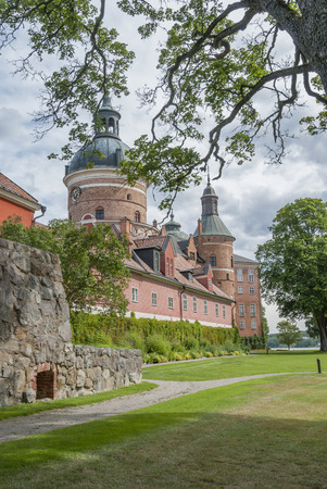 Gripsholm Castle in Swedish summerのeditorial素材