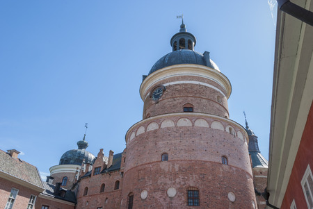 Tower of Gripsholm Castle in Swedenのeditorial素材