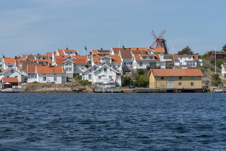 Mollosund on Swedish west coastの写真素材