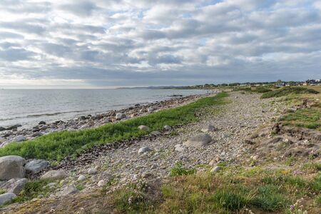 Viken in the evening sunの写真素材