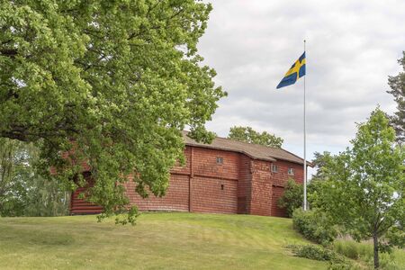Tourist attraction Ornasstugan in Swedenの写真素材