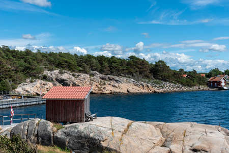 Reso island in Sweden in summerの写真素材