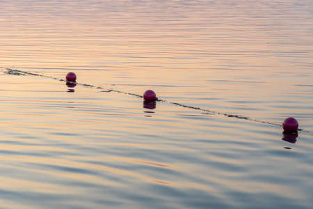 Background sea at sunsetの写真素材