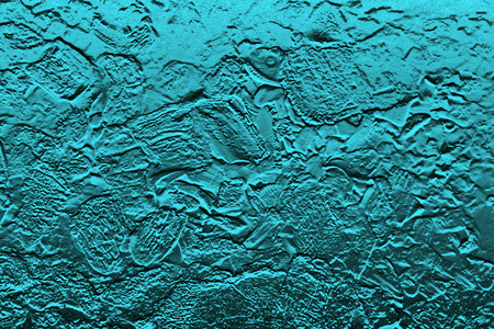 Imitation of blue wrinkled foil, bright abstract backround. Use Hue / Saturation to change color