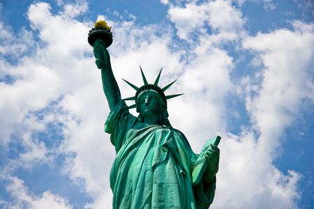 Statue of Libertyの写真素材