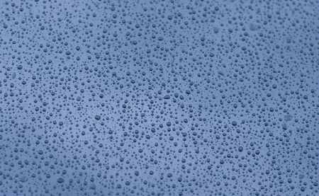 Water drops on clean surfaceの写真素材