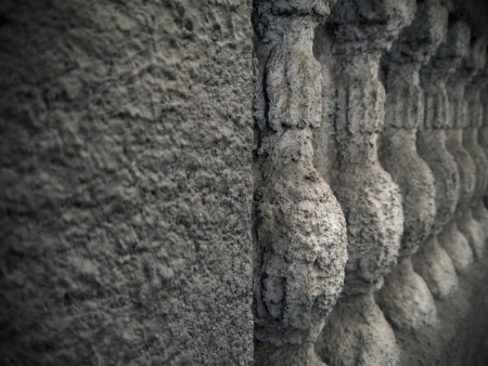 sculpture wallの写真素材