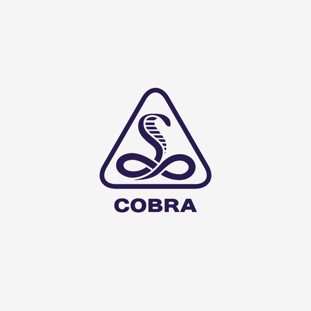 Cobra template design.のイラスト素材