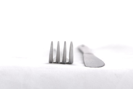 fork and knifeの写真素材