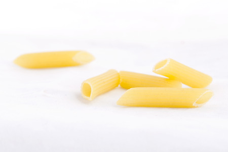 Penne Pasta Rawの写真素材