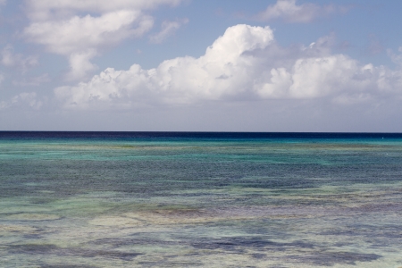A view of the Caribbean.の写真素材