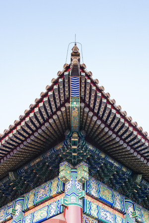 The Imperial Palace Temple eavesのeditorial素材