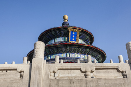 Tiantan Temple exterior landscape viewのeditorial素材