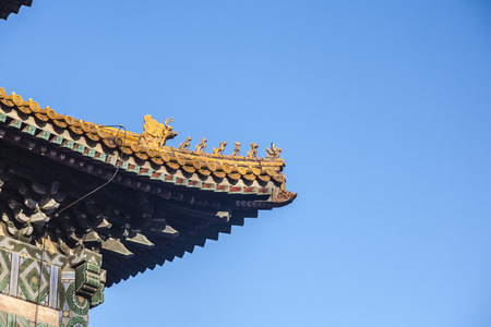 ancient building eaves