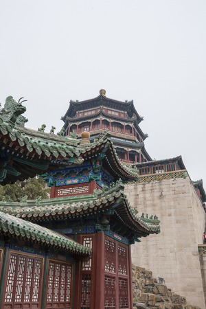 The summer palace in Beijingのeditorial素材